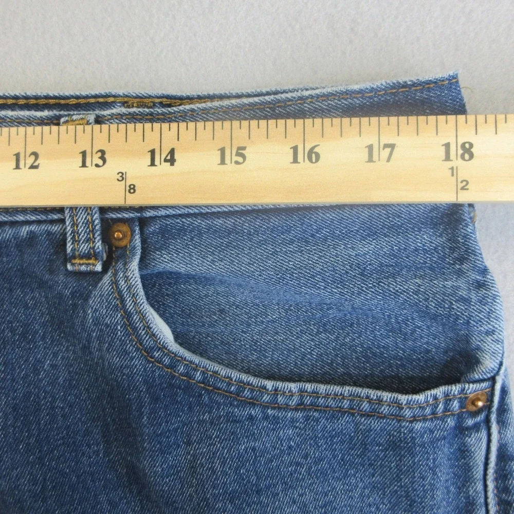 Levi's 517 Bootcut Jeans Mens 38x29 (Actual 36x28) Blue Denim Medium 100% Cotton